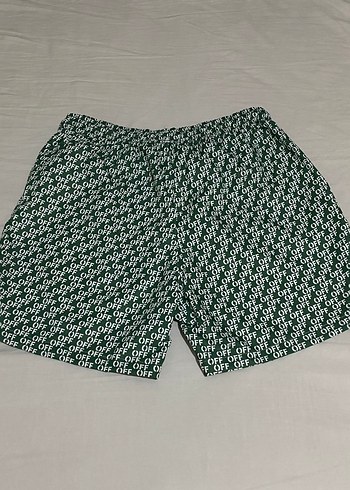 Off White Erkek Plaj Şort - Görsel 3