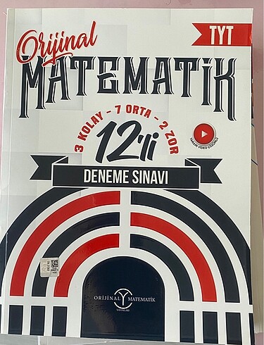 orijinal yayınları tyt matematik deneme kitabı