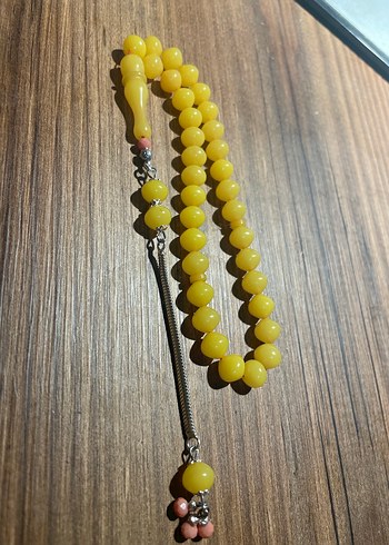 Sarı sıkma  Tesbih şalgami bilek boy gümüş tasarım - Görsel 4