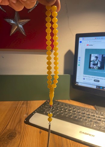 Sarı sıkma  Tesbih şalgami bilek boy gümüş tasarım - Görsel 8