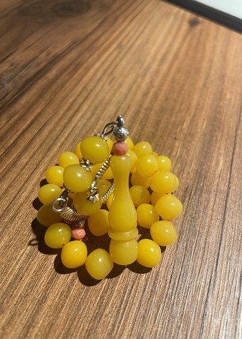 Sarı sıkma  Tesbih şalgami bilek boy gümüş tasarım - Görsel 2