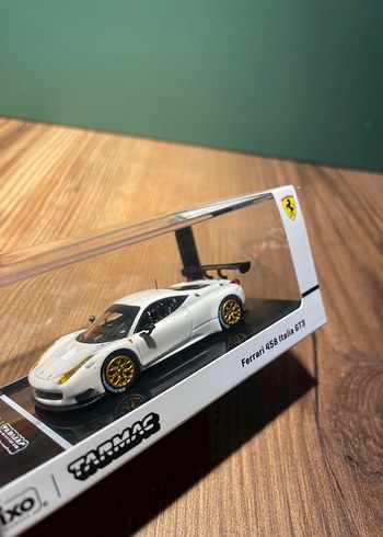 Tarmac Ixo Ferrari 458 Italia GT3 Oyuncak Araba - Görsel 12