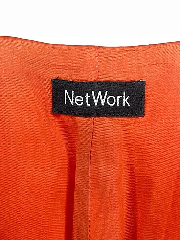 40 Beden turuncu Renk Network Kısa Elbise %70 İndirimli.