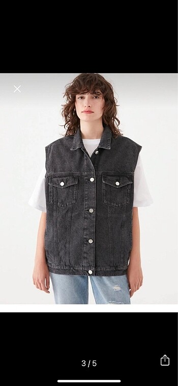 Mavi Jeans MAVİ KOT CEKET YELEK