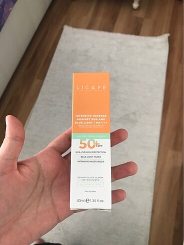 Licape güneş kremi