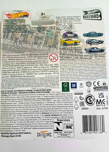 Beden Hot Wheels Premium Custom 70 Chevy Nova Boulevard