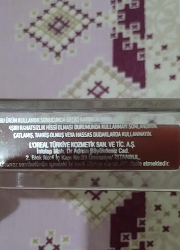 Beden bordo Renk Maybelline New York Lifter Plump Hot Chilli 006