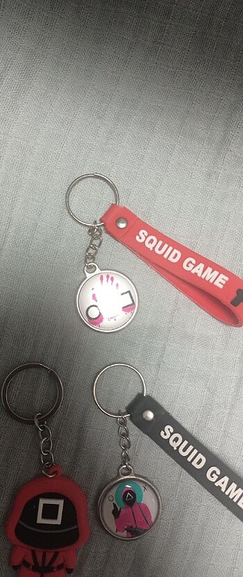 Beden Squig Game anahtarlık
