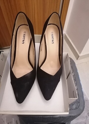 38 Beden siyah Renk Siyah stiletto 