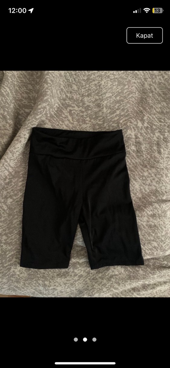 Siyah Düz Basic bisiklet şortu 

XS/S bedenleri vardır - Görsel 2