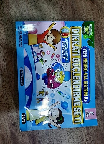 Dikkat güçlendirme seti 