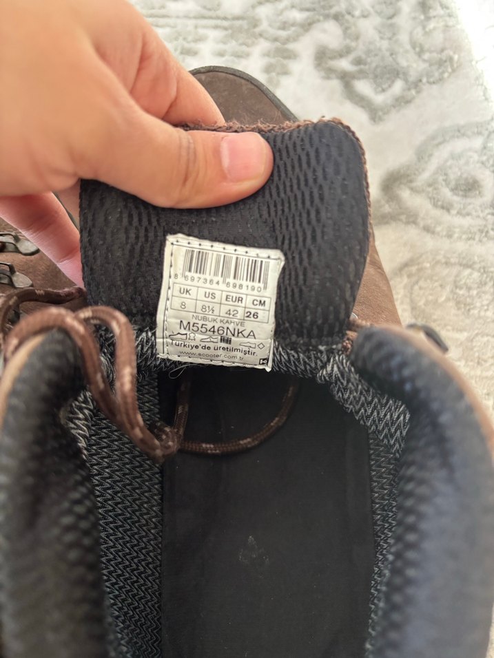 Kahverengi Bağcıklı Erkek Outdoor Bot - Görsel 4