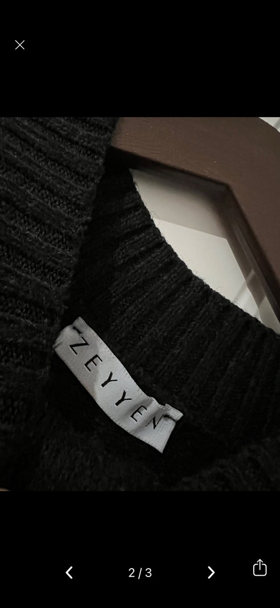 Kadın Siyah Rahat Kesim Boğazlı Takım - Görsel 4