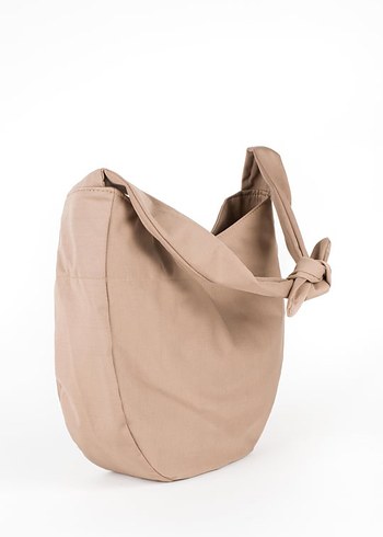 Bej Kadın Minimalist Omuz Çantası - Görsel 3