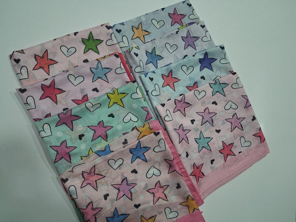 Renkli Yıldız Desenli - Görsel 2