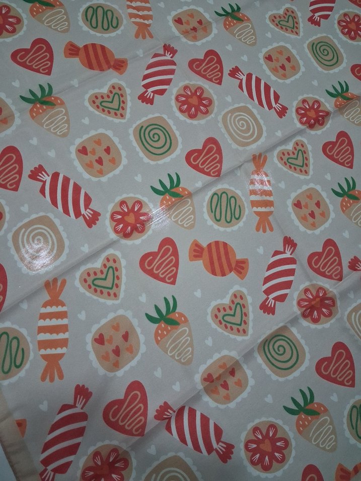 Renkli şeker desenli çocuk başörtüsü - Görsel 5