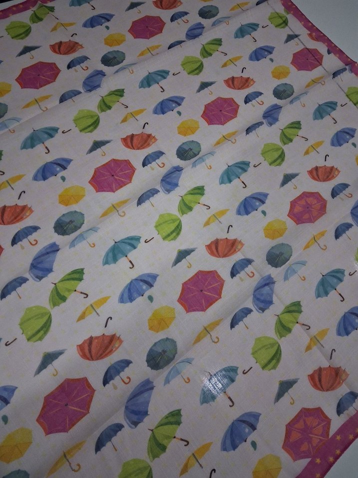 Şeffaf Çok Renkli Kadın Fular - Görsel 4