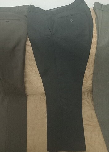 3 çeşit kumaş pantolon