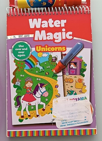 Water Magic Sihirli Kitap