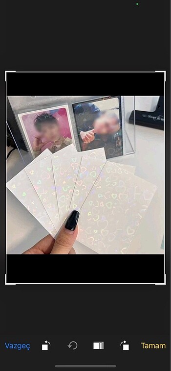 Hologramlı sleeve