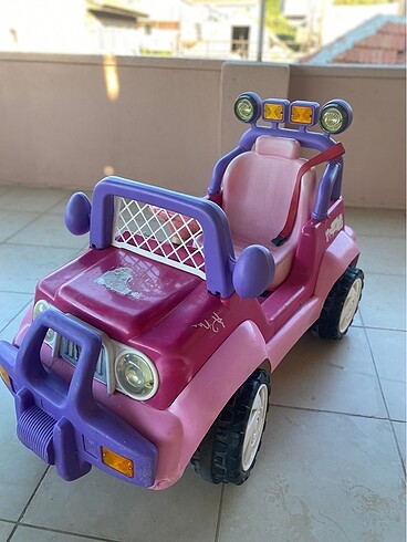 Diğer 12 V akülü pilsan jeep pembe