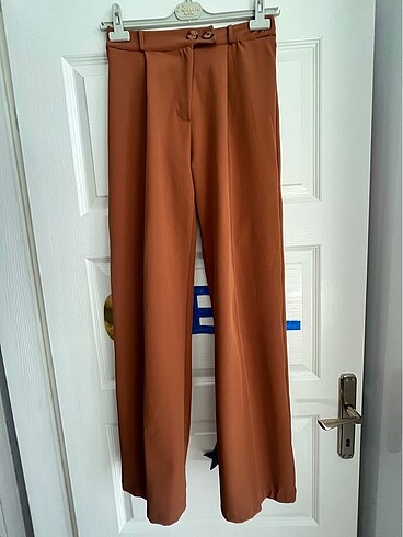Zara Kahverengi plazzo pantolon