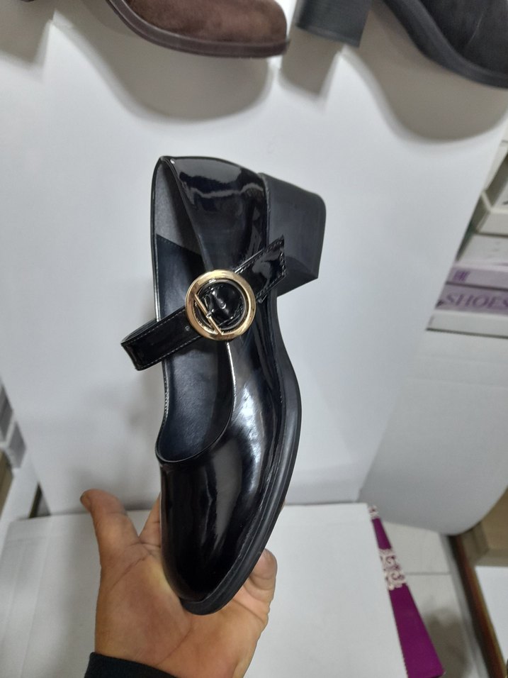 loafer rugan kadın klasik ayakkabı - Görsel 4