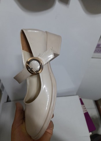 loafer rugan kadın klasik ayakkabı - Görsel 7