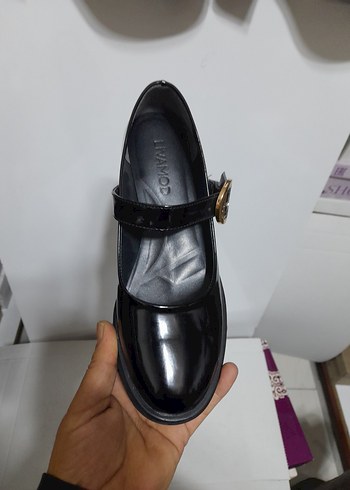 loafer rukan kadın klasik ayakkabı - Görsel 2