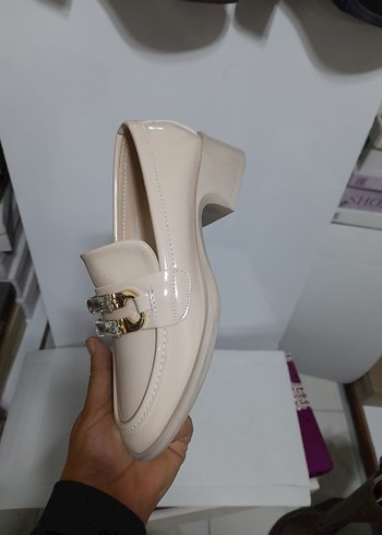 loafer rugan kadın klasik ayakkabı - Görsel 8