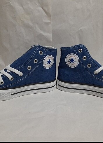 37 Beden mavi Renk CONVERSE SPOR AYAKKABI UZUN