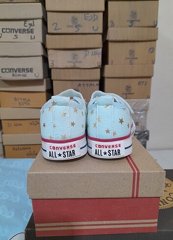 29 Beden turkuaz Renk Converse spor ayakkabı