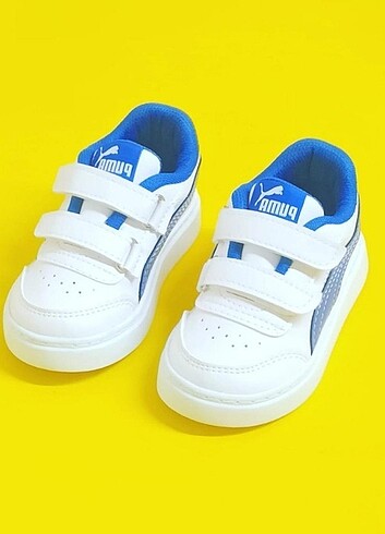 25 Beden beyaz Renk Puma spor ayakkabı