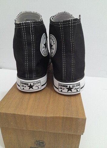 38 Beden siyah Renk Converse spor ayakkabı