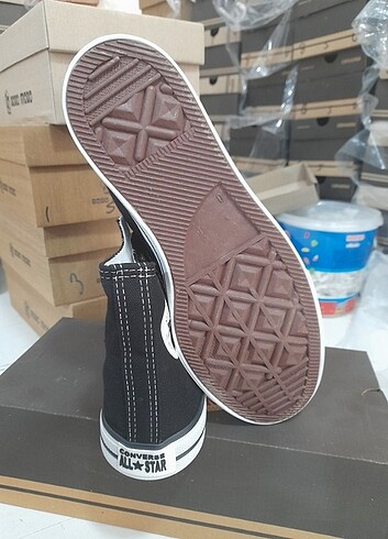 40 Beden siyah Renk Converse spor ayakkabı