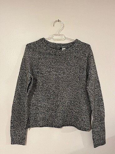 H&M Gri Triko Kazak