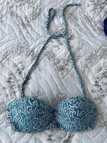 Mango Mango Mavi Renkli Desenli Bikini Takımı