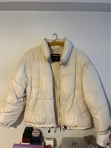 Pull&Bear Şişme Polarlı Mont