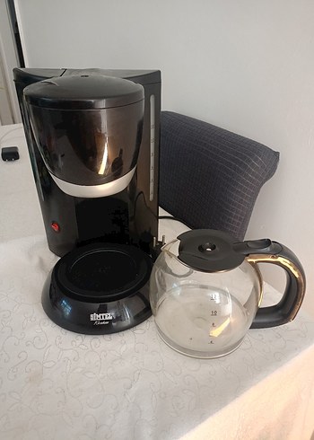 Siyah Cam Demlikli Kahve Makinesi - Görsel 3