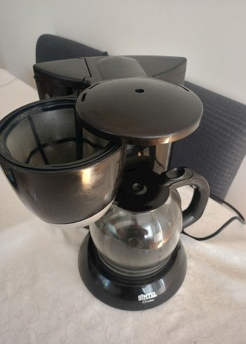 Siyah Cam Demlikli Kahve Makinesi - Görsel 2