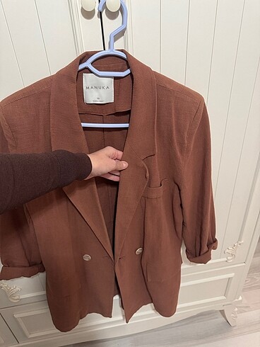 Diğer Manuka keten blazer ceket