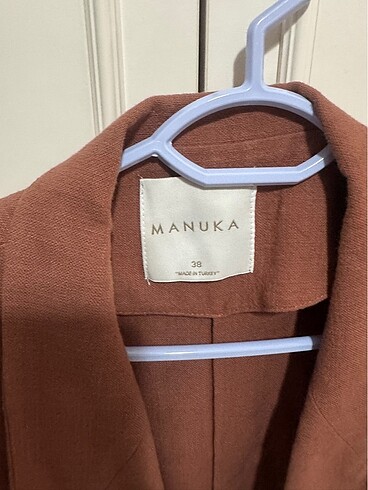 m Beden Manuka keten blazer ceket