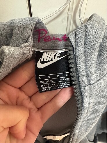 5 Yaş Beden gri Renk Nike hırka