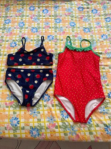 H&M 4-6 yaş bikini mayo takımı