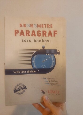 Limit krononometre paragraf sorusu bankası