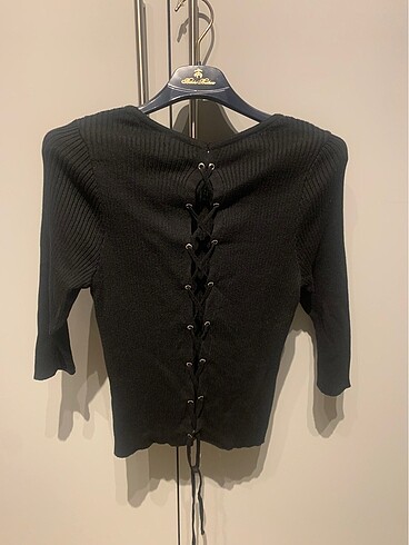 Stradivarius Stradivarius xs arka detaylı triko