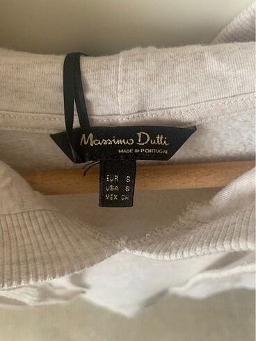 s Beden Massimo dutti kapşonlu sweatshirt