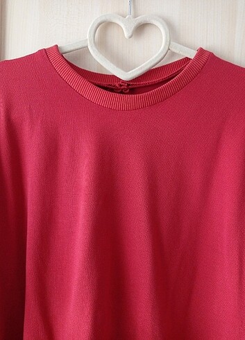 s Beden kırmızı Renk Tunik sweatshirt 