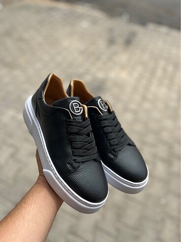 42 Beden siyah Renk Erkek sneaker