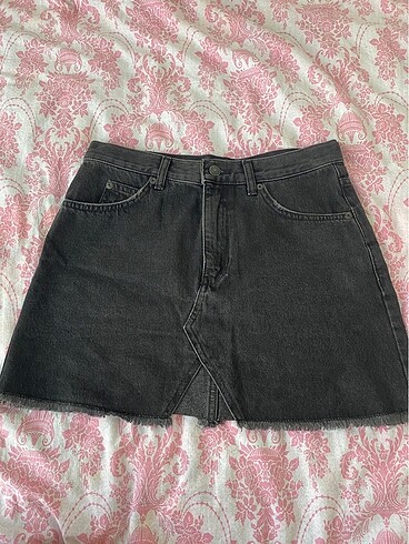 Mini jean etek